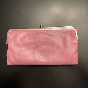 Pink Hobo Lauren Clutch Wallet
